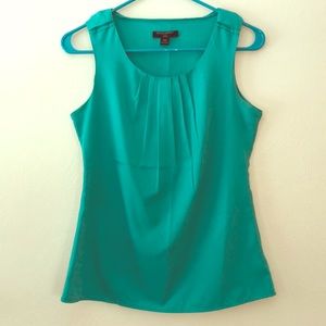 BANANA REPUBLIC Teal tank blouse